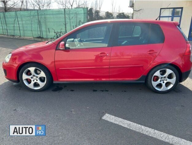 Second-hand VW Golf V 200 CP (147 kW) 2007 Rosu Hatchback