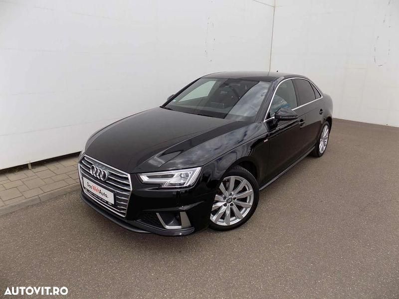 Culoarenegru Utilizat 2019 Audi A4 Sport Berlinǎ | 20.485 EUR (Preț OK) - Imagine 1/4