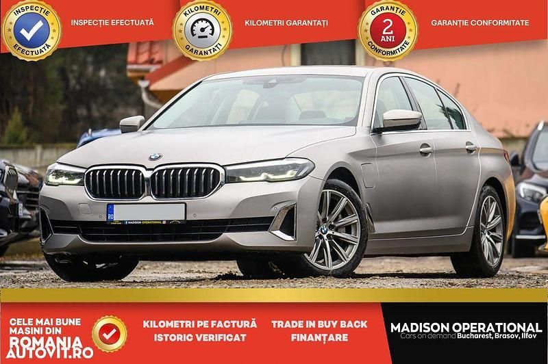 Second-hand BMW 530e Luxury Line 292 CP (214 kW) 2020 Bej Berlinǎ