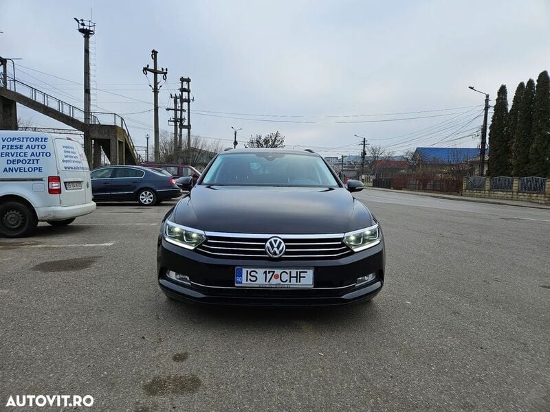 Negru Utilizat 2019 VW Passat Break | 11.990 EUR (Super Preț) - Imagine 1/4