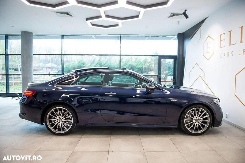Second-hand Mercedes E53 AMG AMG 435 CP (319 kW) 2018 Culoarealbastru Coupe