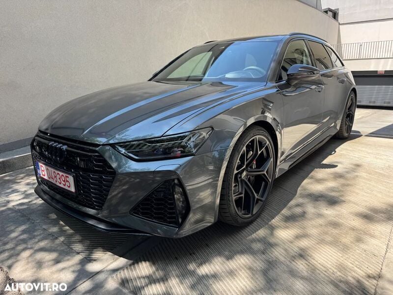 Gri Nouă 2025 Audi RS6 Performance Break | 139.029 EUR - Imagine 1/4