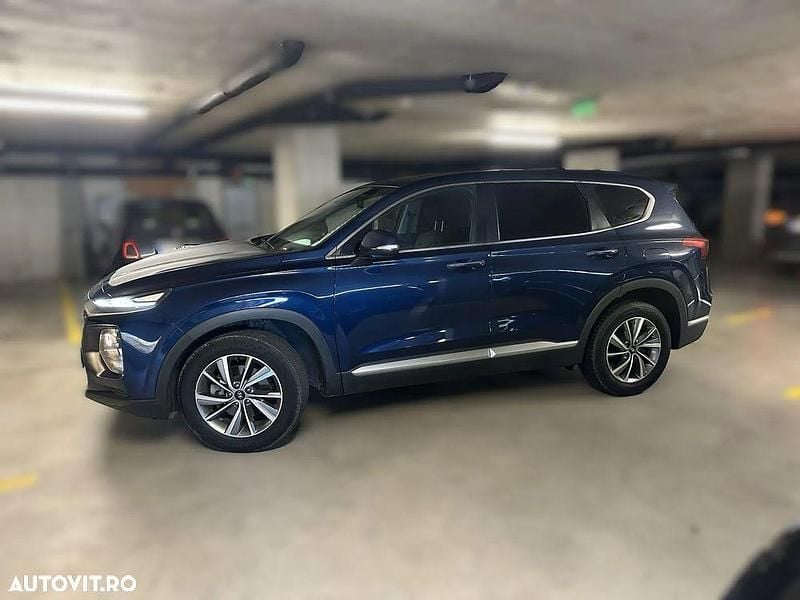 Culoarealbastru Utilizat 2019 Hyundai Santa Fe SUV | 24.500 EUR (Preț OK) - Imagine 1/4