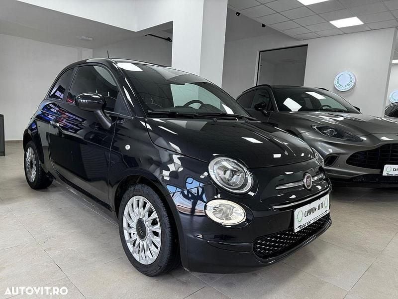 Second-hand Fiat 500 70 CP (51 kW) 2020 Negru Hatchback