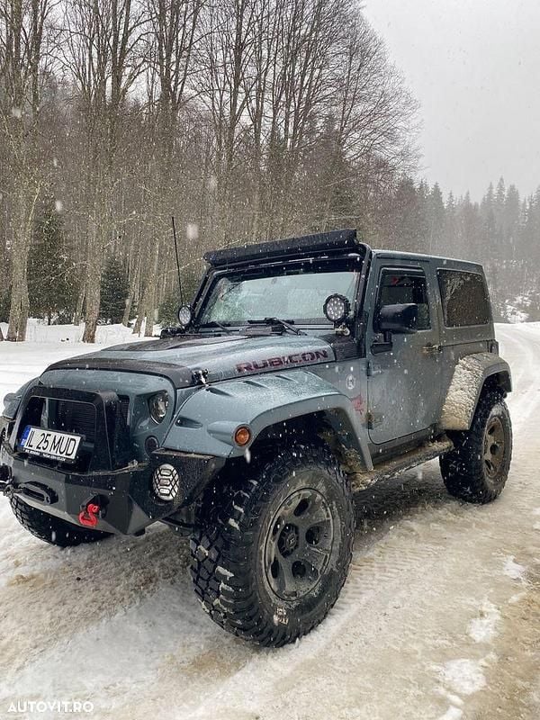 Gri Utilizat 2014 Jeep Wrangler Rubicon SUV | 28.000 EUR (Preț OK) - Imagine 1/4