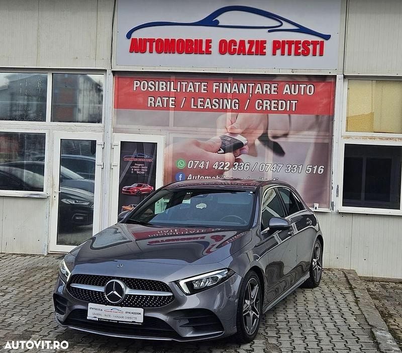 Second-hand Mercedes A180 AMG line 116 CP (85 kW) 2019 Culoaremaro