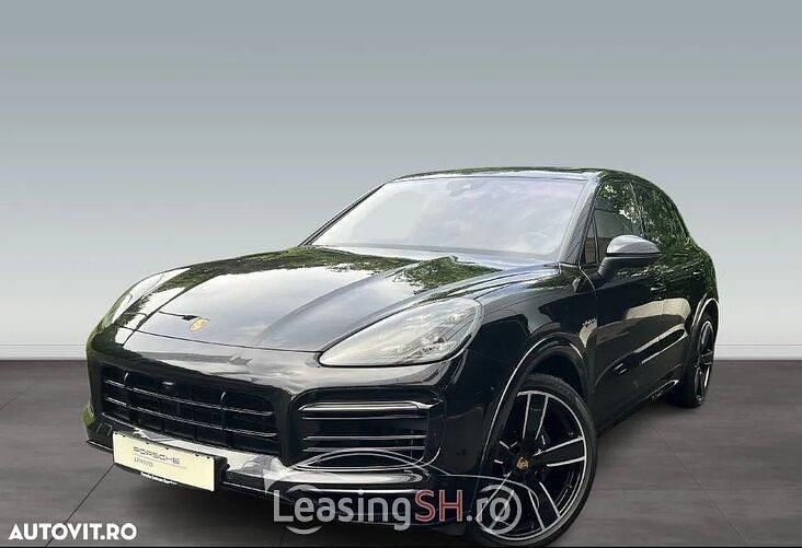 Negru Utilizat 2021 Porsche Cayenne S E-Hybrid SUV | 78.899 EUR - Imagine 1/4