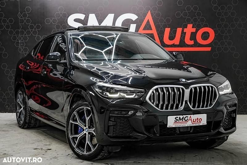 Culoarenegru Utilizat 2022 BMW X6 Comfort Edition SUV | 59.883 EUR (Puțin scump) - Imagine 1/4