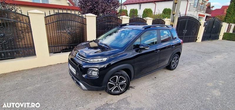 Negru Utilizat 2019 Citroën C3 Aircross Feel SUV | 8.590 EUR (Super Preț) - Imagine 1/4