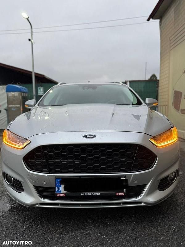 Gri Utilizat 2015 Ford Mondeo Titanium Break | 9.800 EUR (Preț OK) - Imagine 1/4