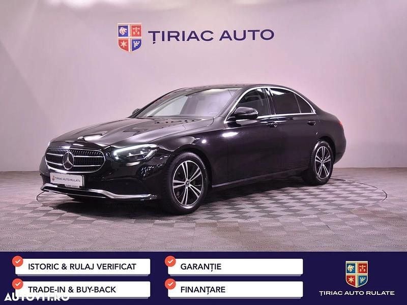 Culoarenegru Utilizat 2020 Mercedes E220 Berlinǎ | 33.900 EUR (Scump) - Imagine 1/4