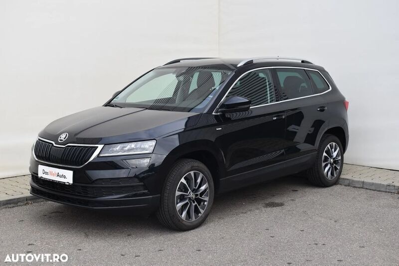 Negru Utilizat 2020 Skoda Karoq Ambition SUV | 20.850 EUR (Preț bun) - Imagine 1/4