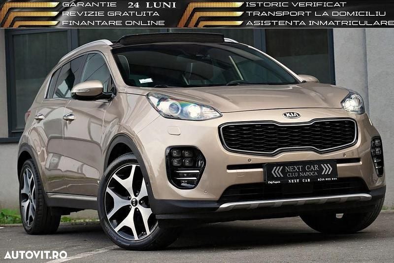 Culoaregalbeuriu Utilizat 2016 Kia Sportage GT-Line SUV | 16.850 EUR (Puțin scump) - Imagine 1/4