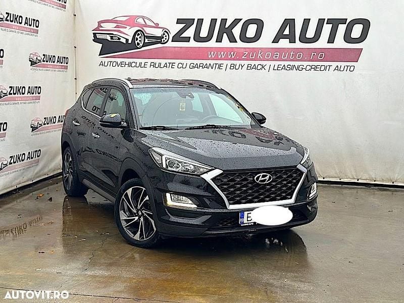Culoarenegru Utilizat 2019 Hyundai Tucson SUV | 13.590 EUR (Super Preț) - Imagine 1/4