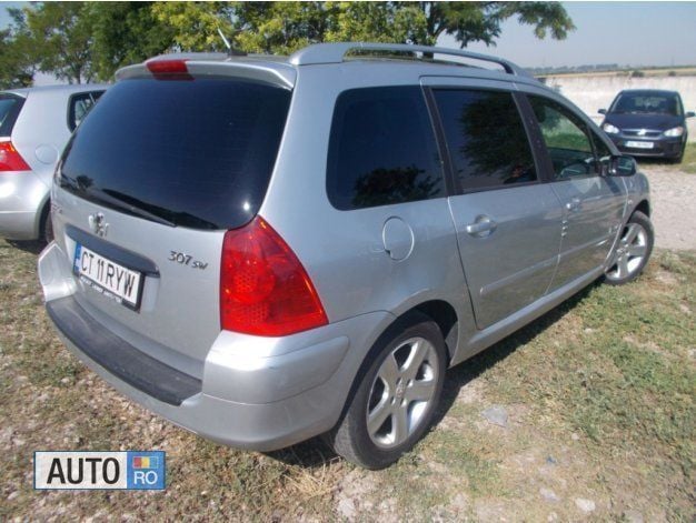 Second-hand Peugeot 307 90 CP (66 kW) 2006 Argintiu Break
