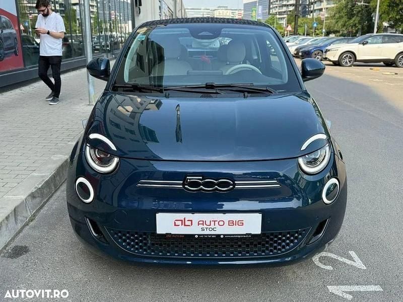 Verde Utilizat 2021 Fiat 500e Cabrio | 17.850 EUR - Imagine 1/4