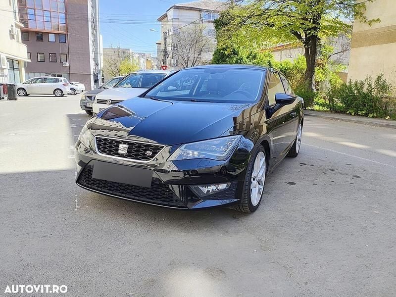Culoarenegru Utilizat 2016 Seat Leon SC FR Hatchback | 10.000 EUR - Imagine 1/4