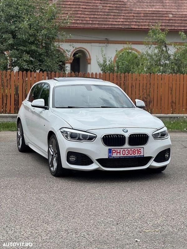 Alb Utilizat 2018 BMW 116 Sport Line Hatchback | 11.750 EUR (Preț OK) - Imagine 1/4