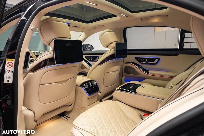 Culoarenegru Utilizat 2023 Mercedes S580 Berlinǎ | 118.580 EUR (Super Preț) - Imagine 1/4