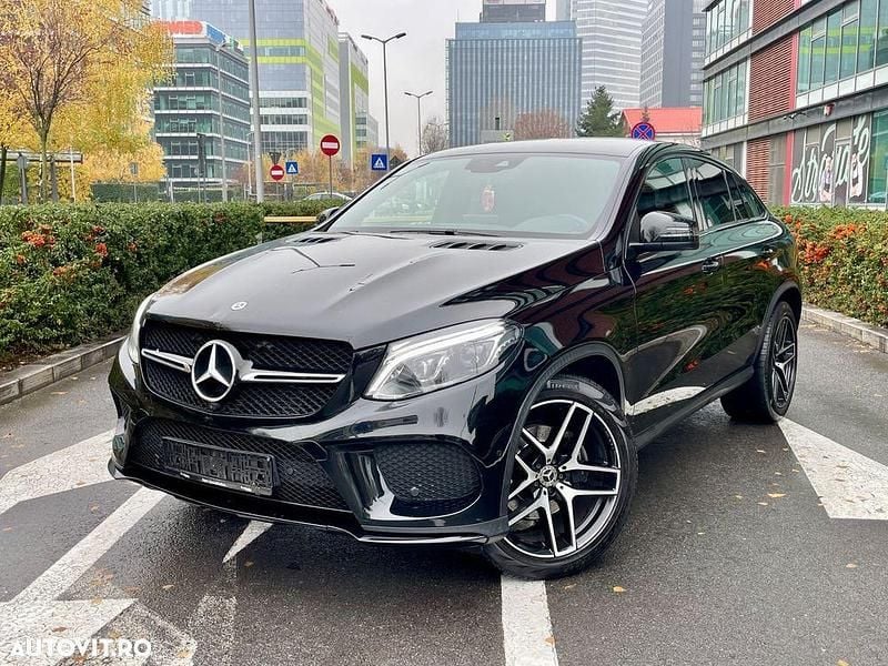 Culoarenegru Utilizat 2018 Mercedes GLE350 Coupe | 33.250 EUR (Super Preț) - Imagine 1/4