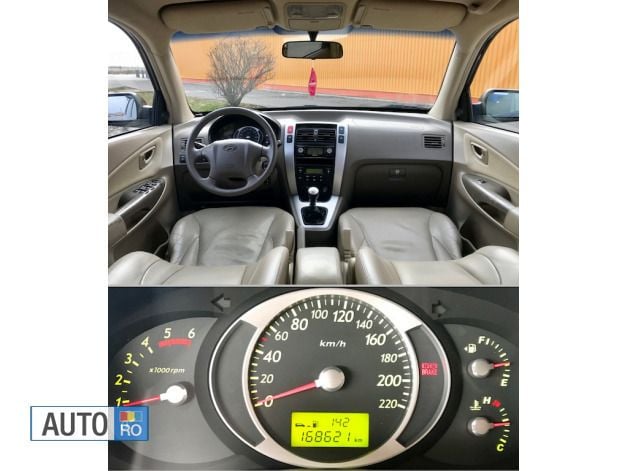 Second-hand Hyundai Tucson 140 CP (102 kW) 2006 Negru SUV