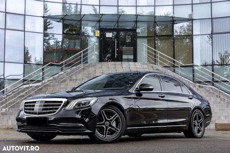 Culoarenegru Utilizat 2019 Mercedes S350 Berlinǎ | 37.450 EUR - Imagine 1/4