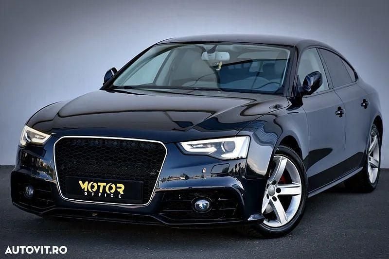 Albastru Utilizat 2014 Audi A5 Sportback Berlinǎ | 12.990 EUR (Preț OK) - Imagine 1/4
