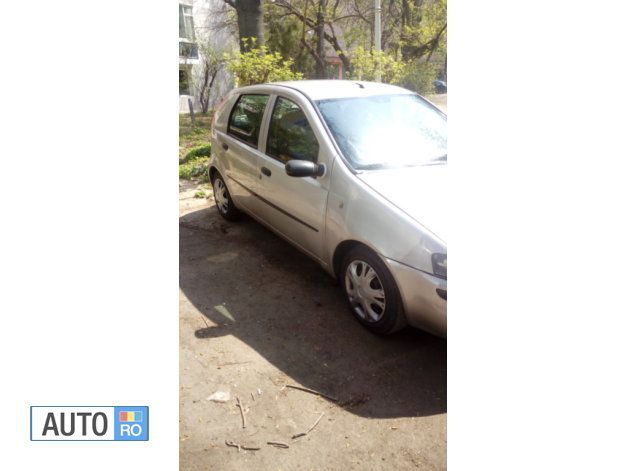 Gri Utilizat 2003 Fiat Punto Hatchback | 1.400 EUR - Imagine 1/4