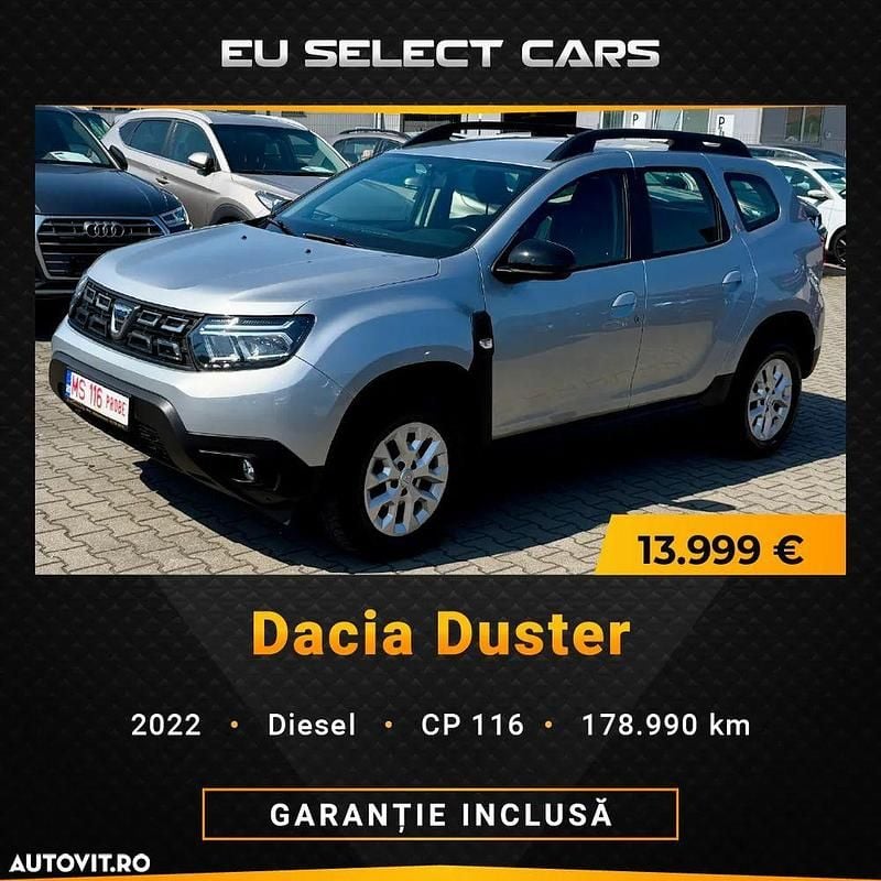 Culoaregri Utilizat 2022 Dacia Duster Comfort SUV | 13.999 EUR (Preț OK) - Imagine 1/4