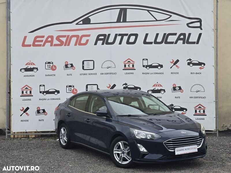 Albastru Utilizat 2021 Ford Focus Berlinǎ | 11.990 EUR (Preț OK) - Imagine 1/4