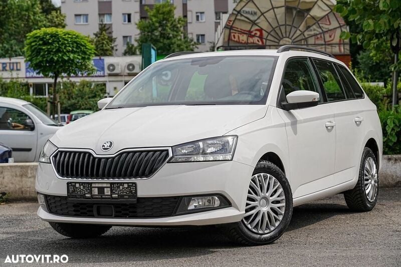 Alb Utilizat 2021 Skoda Fabia Style Break | 9.490 EUR (Preț OK) - Imagine 1/4