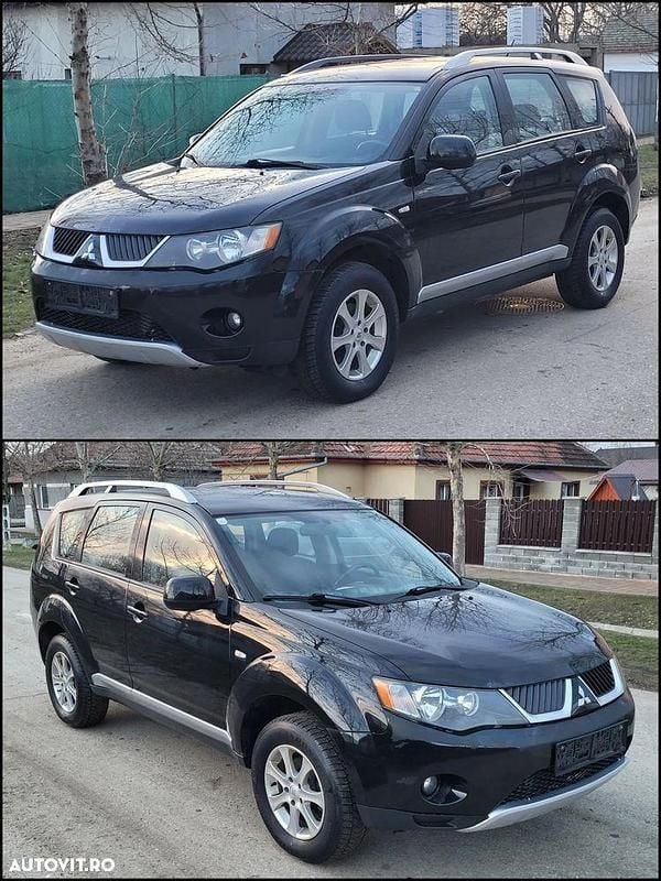 Second-hand Mitsubishi Outlander Intense 140 CP (102 kW) 2007 Culoarenegru SUV