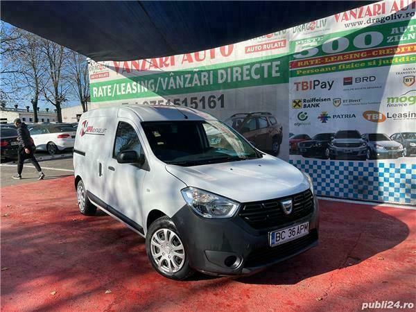 Alb Utilizat 2018 Dacia Dokker Van | 7.999 EUR (Preț OK) - Imagine 1/4