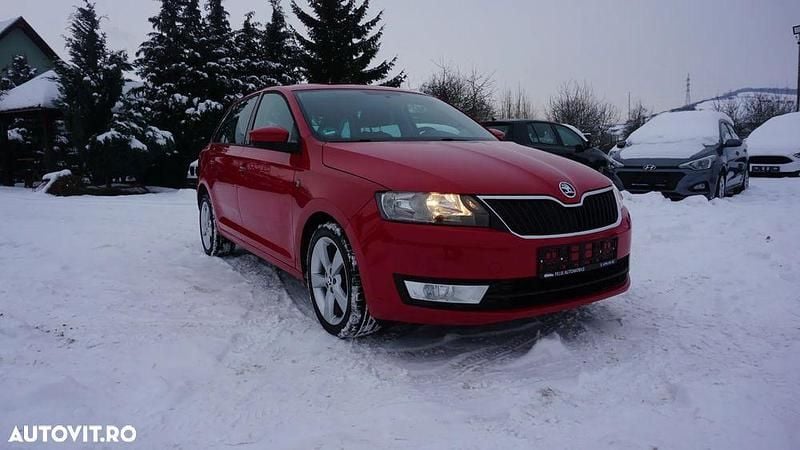 Culoarerosu Utilizat 2015 Skoda Rapid Style Hatchback | 5.990 EUR (Preț OK) - Imagine 1/4