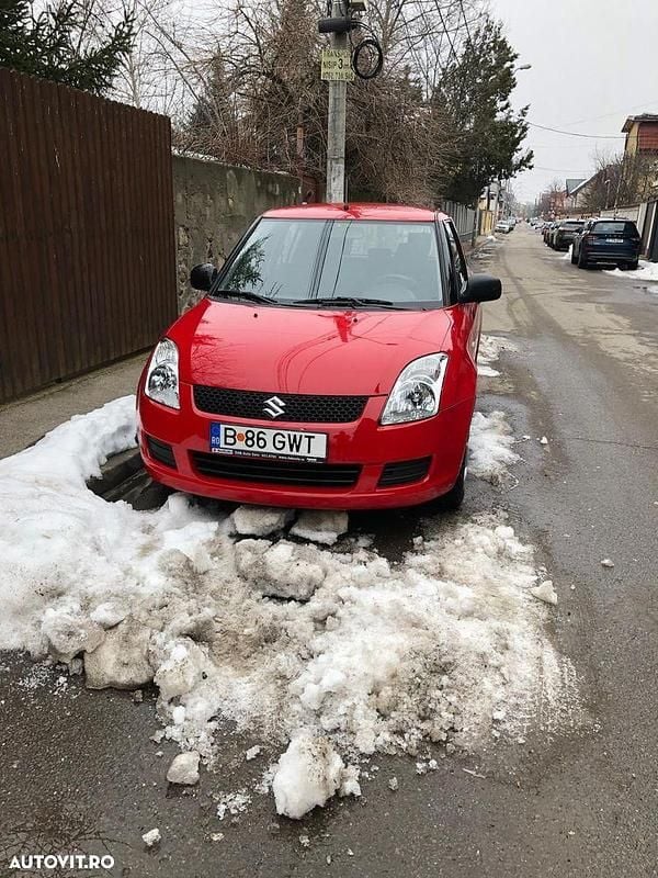 Second-hand Suzuki Swift 92 CP (67 kW) 2008 Culoarerosu Hatchback