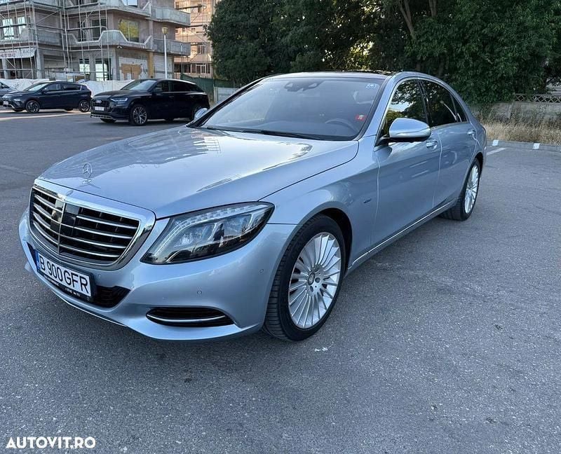 Argint Utilizat 2015 Mercedes S500 PLUG-IN HYBRID Berlinǎ | 36.900 EUR - Imagine 1/4