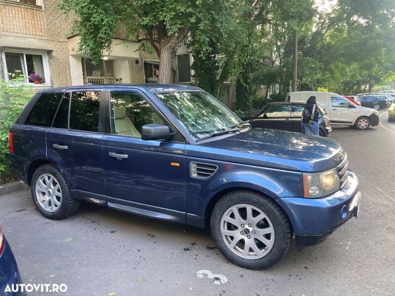 Second-hand Land Rover Range Rover Sport HSE 190 CP (139 kW) 2008 Albastru SUV