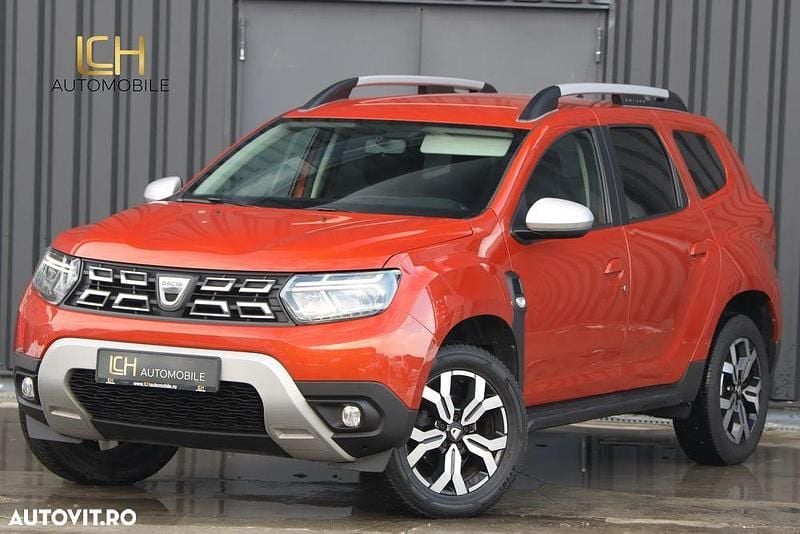 Culoareportocaliu Utilizat 2021 Dacia Duster Prestige SUV | 13.990 EUR (Preț OK) - Imagine 1/4