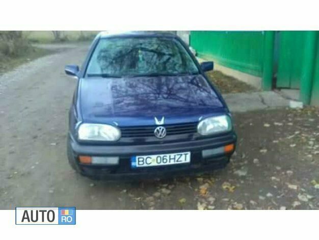 Second-hand VW Golf III 80 CP (58 kW) 1995 Albastru Hatchback