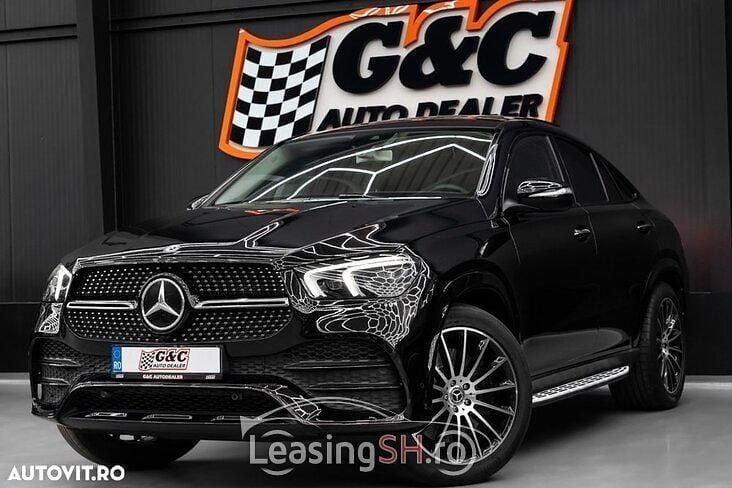 Negru Utilizat 2021 Mercedes GLC350 Coupe | 64.000 EUR - Imagine 1/4