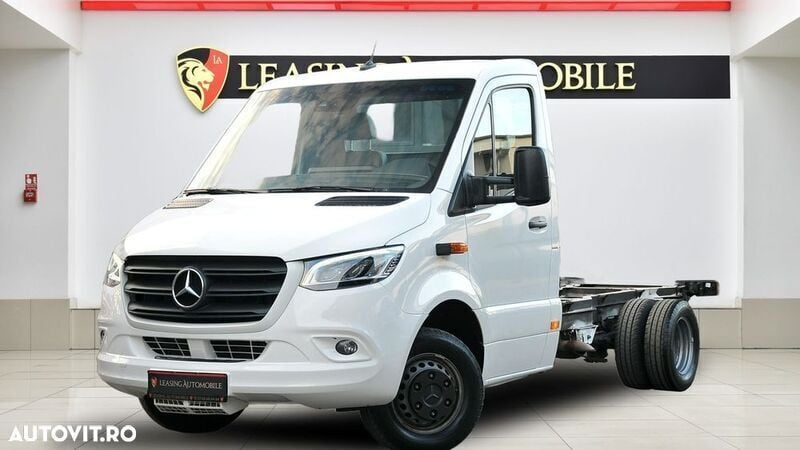 Alb Utilizat 2021 Mercedes Sprinter Van | 30.238 EUR (Preț bun) - Imagine 1/4