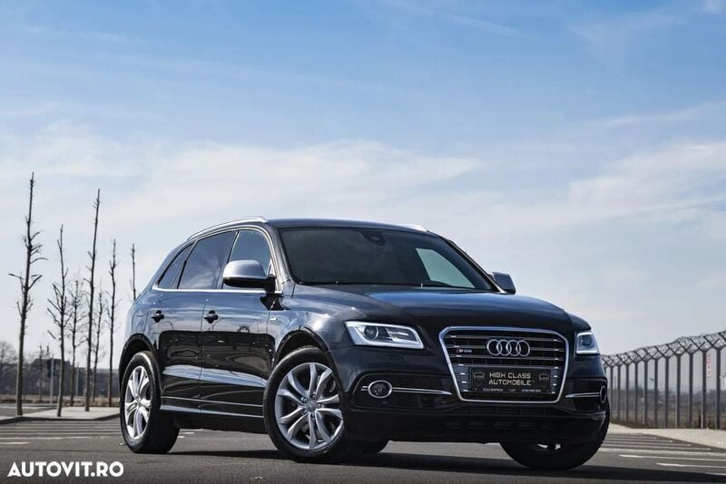 Negru Utilizat 2015 Audi SQ5 SUV | 15.399 EUR - Imagine 1/4