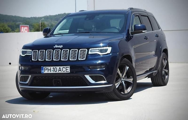 Albastru Utilizat 2018 Jeep Grand Cherokee Summit SUV | 24.500 EUR (Preț OK) - Imagine 1/4