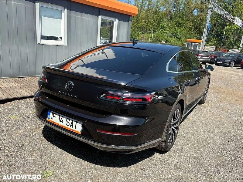 Second-hand VW Arteon Elegance 150 CP (110 kW) 2022 Negru Berlinǎ