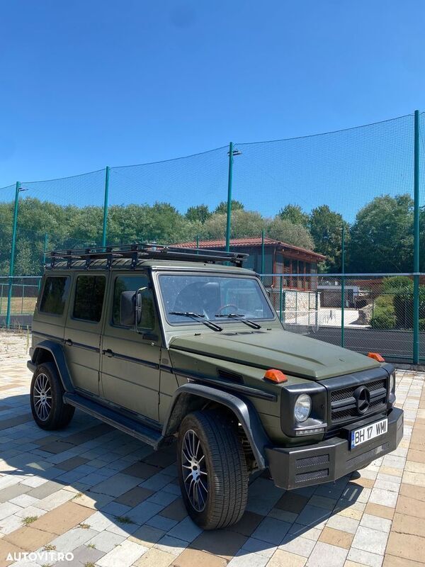 Second-hand Mercedes G500 296 CP (217 kW) 2004 Verde SUV
