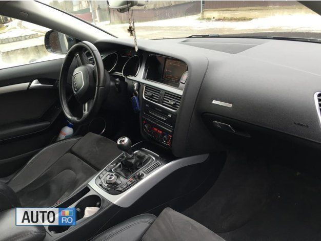 Negru Utilizat 2008 Audi A5 S-Line Coupe | 10.950 EUR - Imagine 1/4
