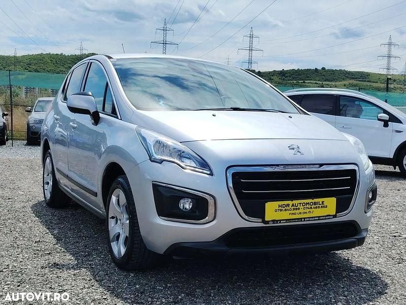 Argint Utilizat 2015 Peugeot 3008 Active SUV | 8.999 EUR (Super Preț) - Imagine 1/4
