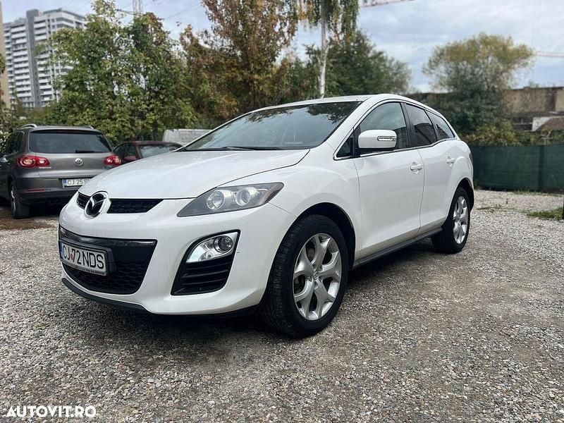 Culoarealb Utilizat 2009 Mazda CX-7 High SUV | 5.499 EUR (Puțin scump) - Imagine 1/4