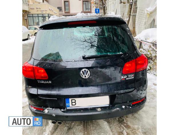 Negru Utilizat 2012 VW Tiguan SUV | 11.500 EUR (Preț OK) - Imagine 1/4