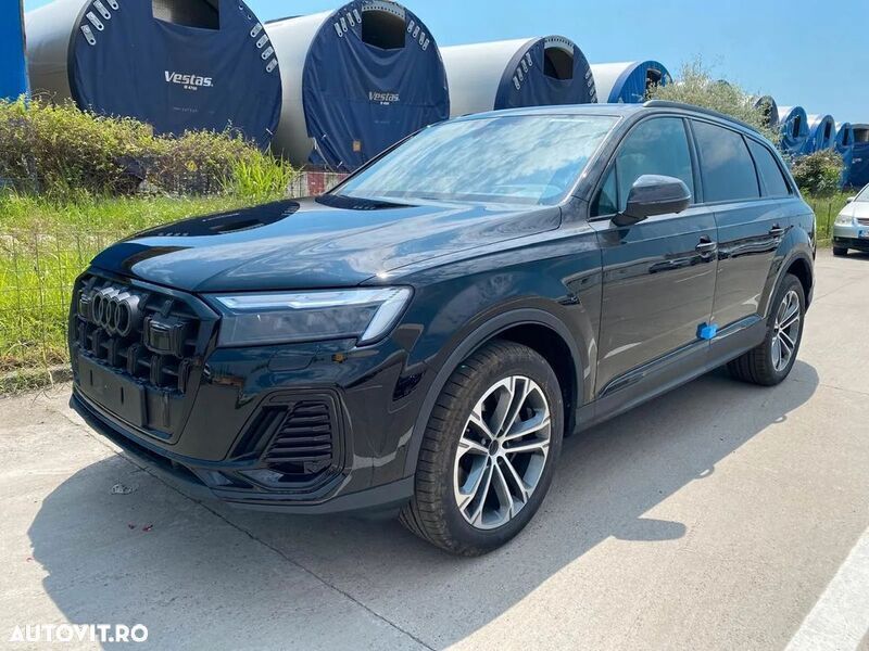 Negru Utilizat 2024 Audi Q7 Comfort SUV | 72.588 EUR - Imagine 1/4
